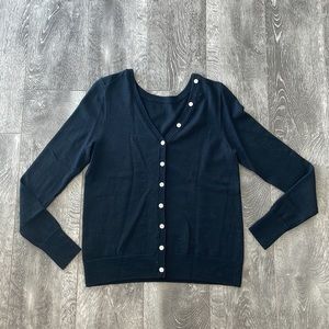 J. CREW Open Back Sweater